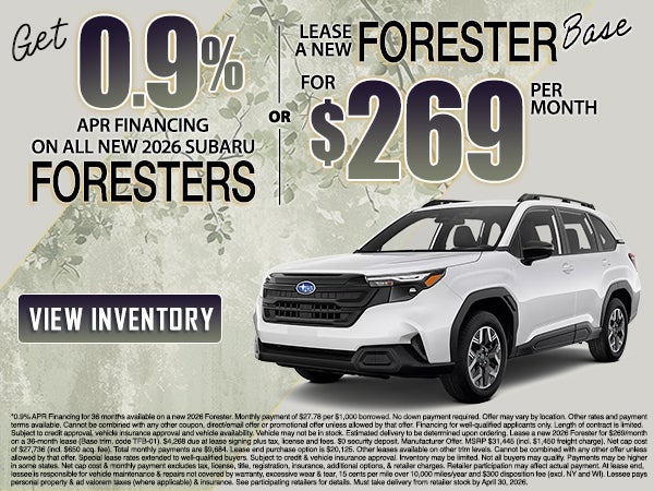 2026 Subaru Forester