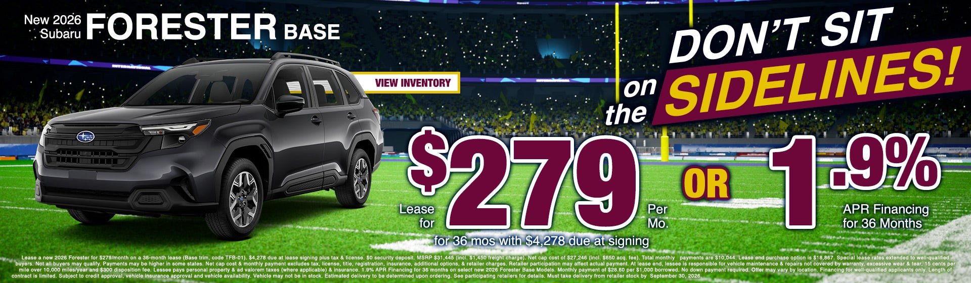 2026 Subaru Forester