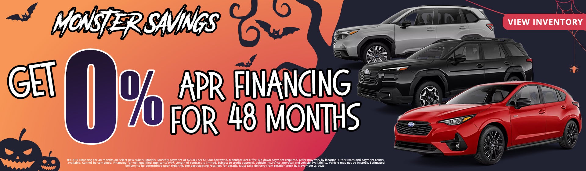 0% APR FInancing