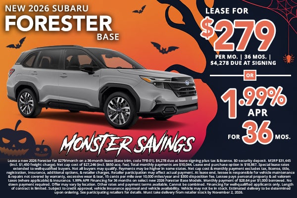 2026 Subaru Forester