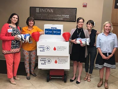 The Mission of Inova Mary Elizabeth Miller Radiation Oncology Center Group Photo