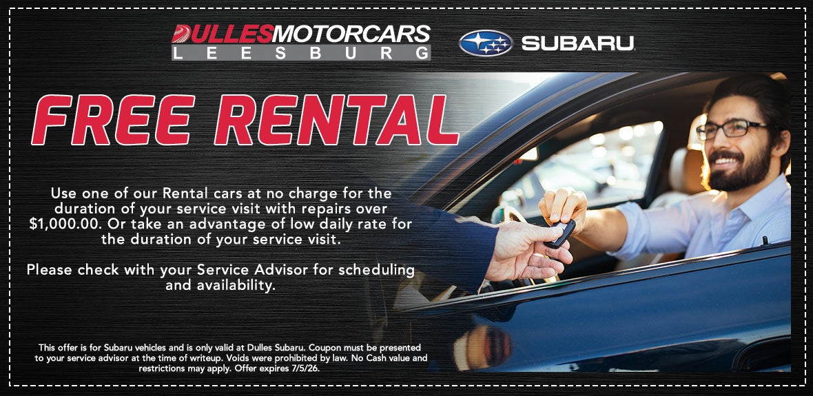 Free Rental