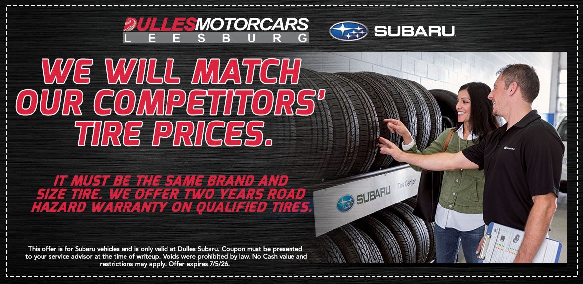 Competitor Tire Prices