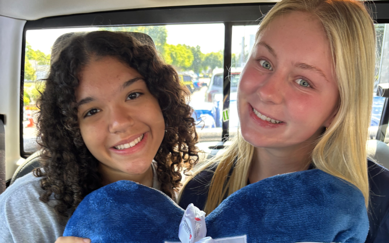 Dulles Subaru delivers messages of hope, warm blankets, and patient care kits